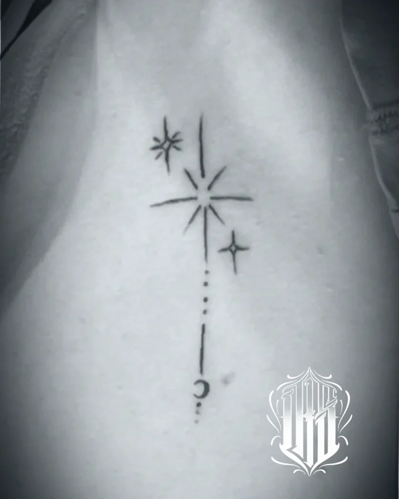 Tatuaje fineline realizado en INKUBUS tattoo gines sevilla aljarafe